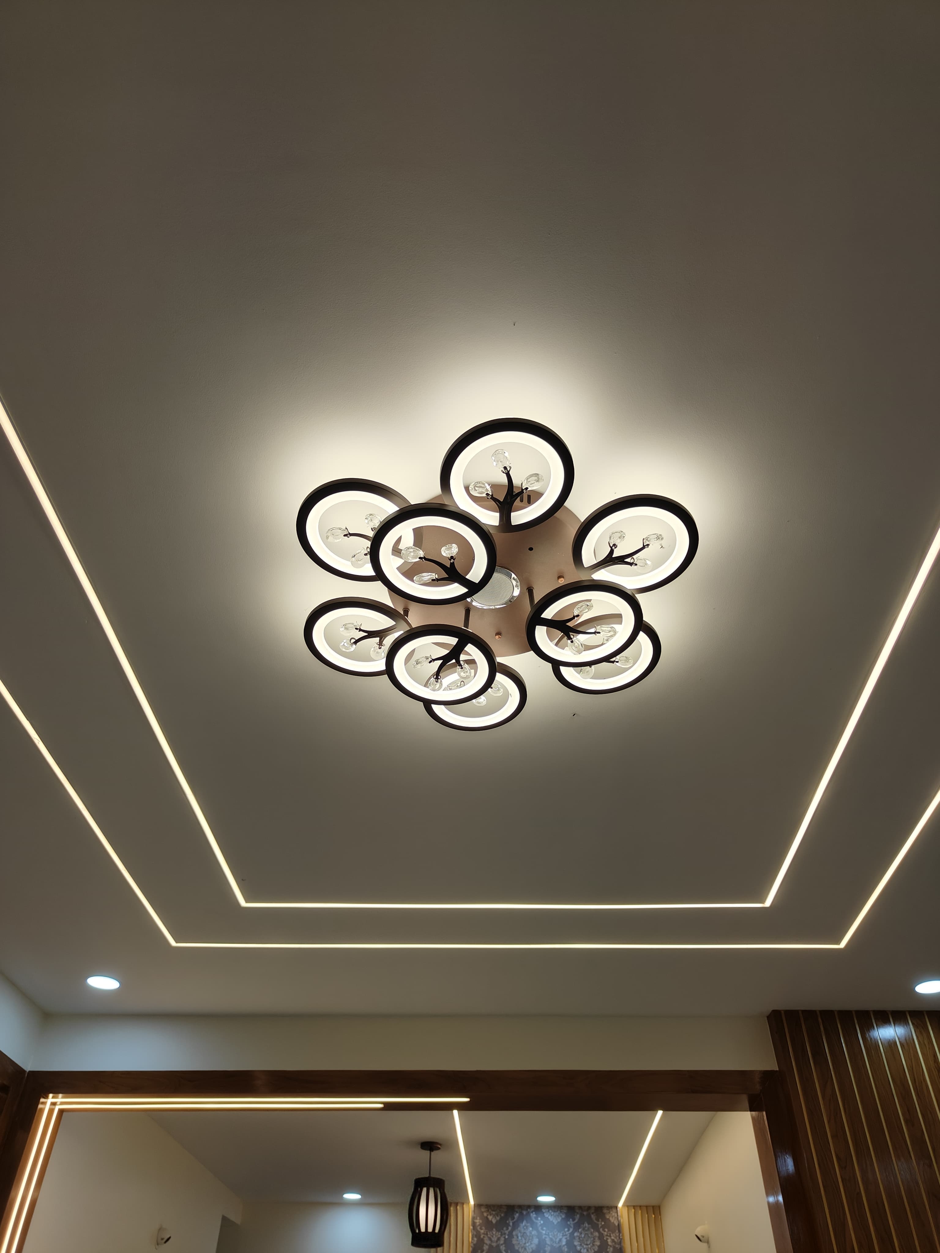 Geometric LED Ceiling